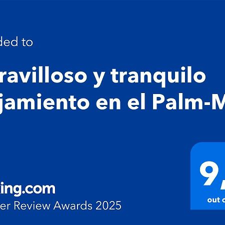 Maravilloso Y Tranquilo Alojamiento En El Palm-Mar Exterior foto